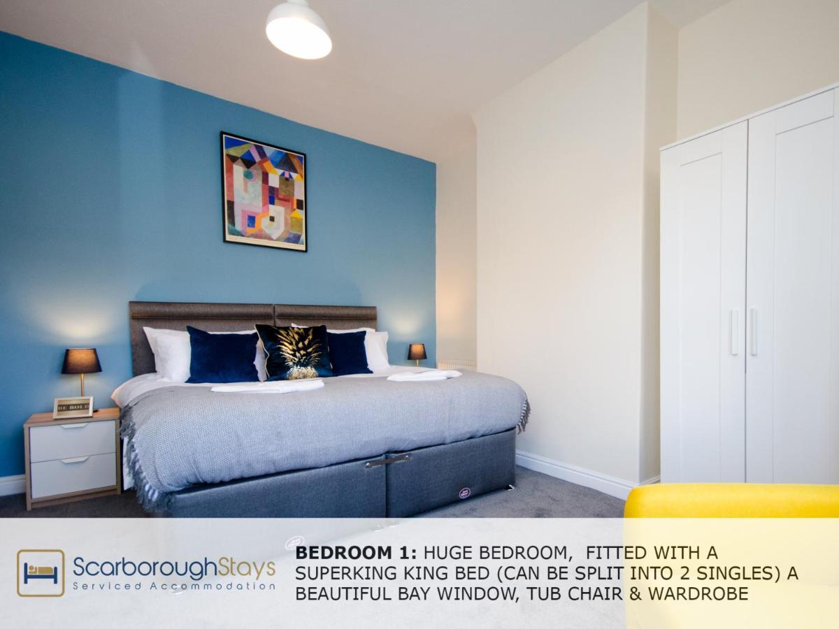 Scarborough Stays - Victorian Townhouse - 5 Bedrooms - Sleeps 9 Exteriör bild