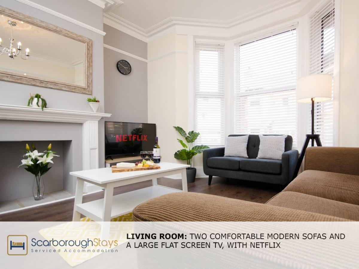 Scarborough Stays - Victorian Townhouse - 5 Bedrooms - Sleeps 9 Exteriör bild