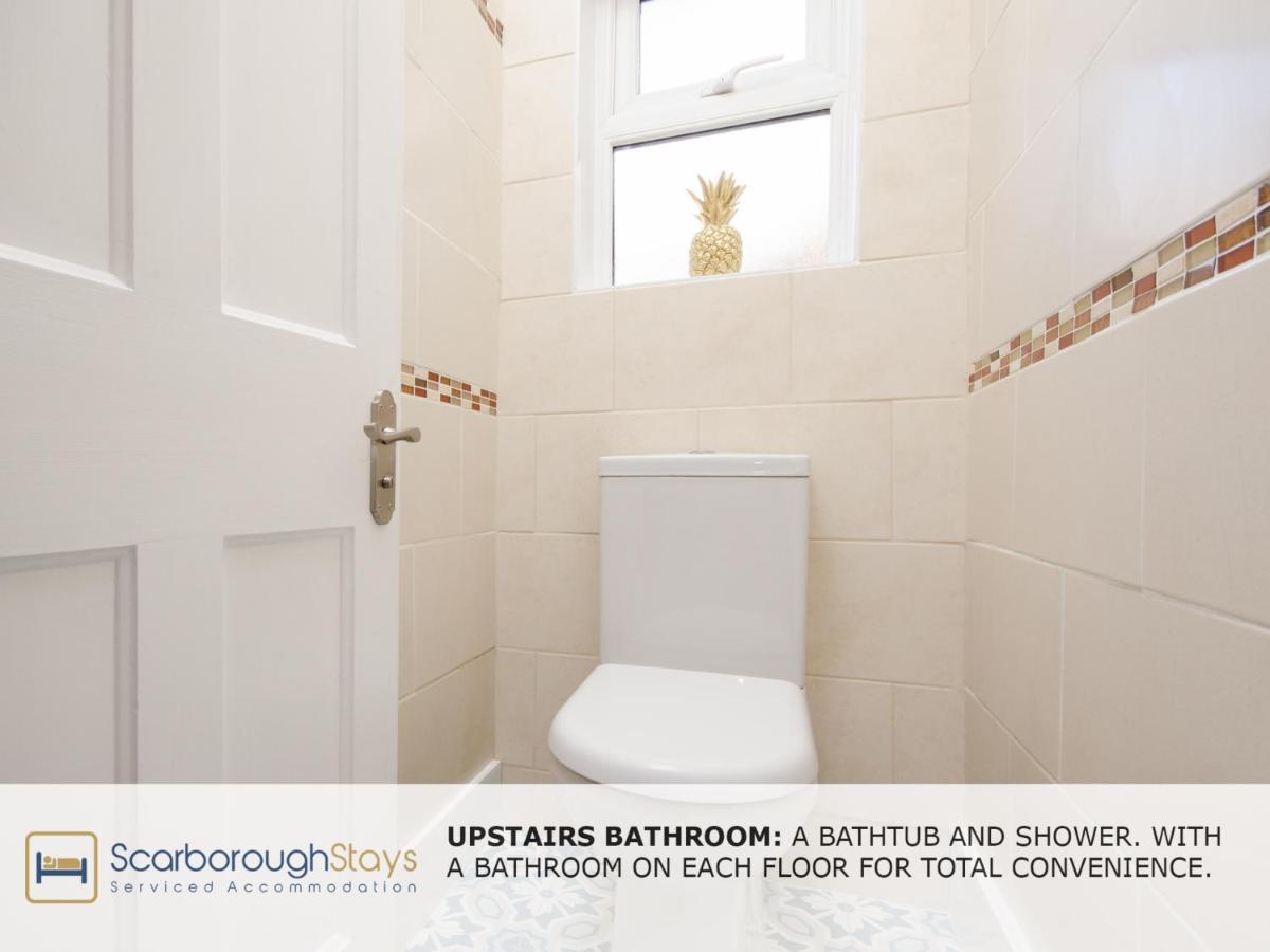 Scarborough Stays - Victorian Townhouse - 5 Bedrooms - Sleeps 9 Exteriör bild