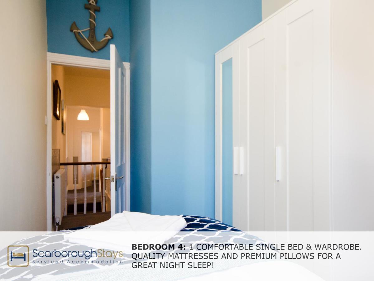 Scarborough Stays - Victorian Townhouse - 5 Bedrooms - Sleeps 9 Exteriör bild