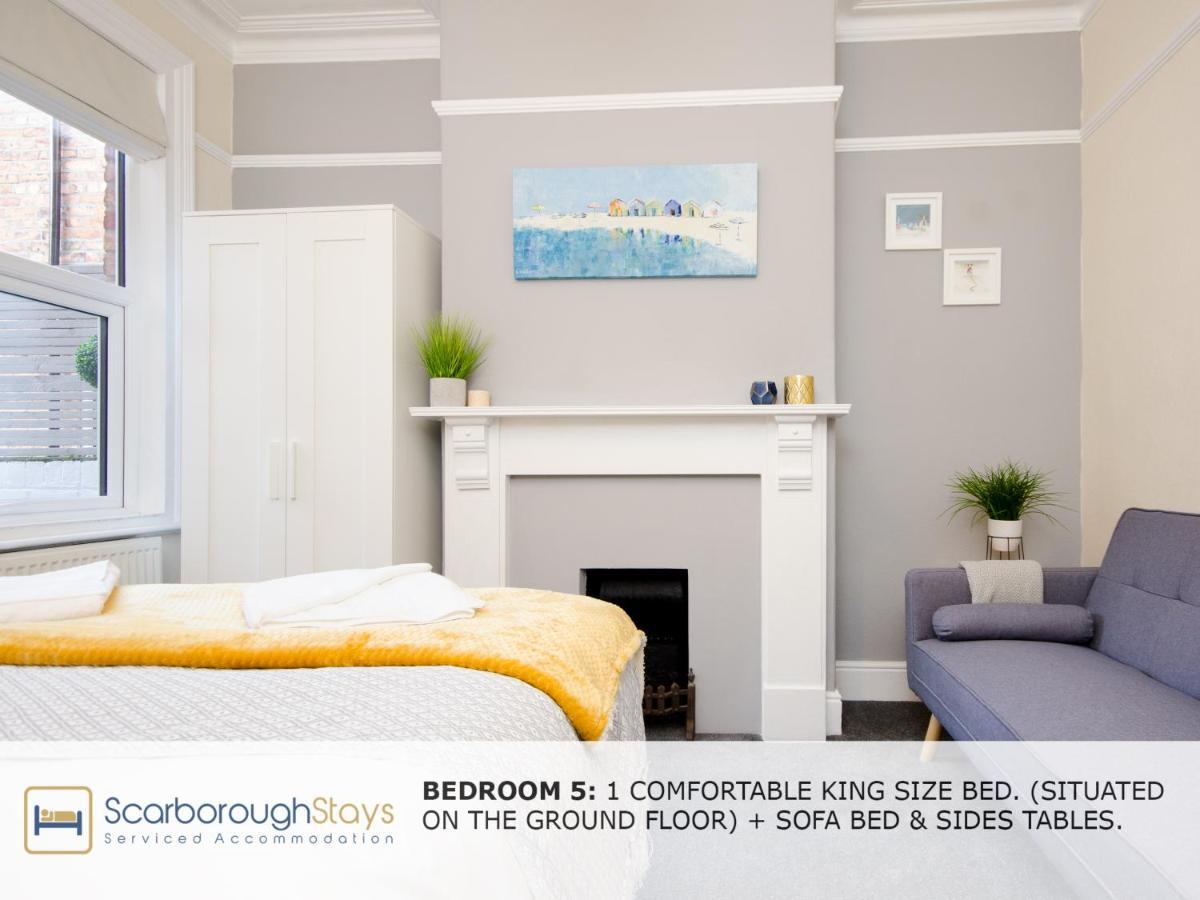 Scarborough Stays - Victorian Townhouse - 5 Bedrooms - Sleeps 9 Exteriör bild