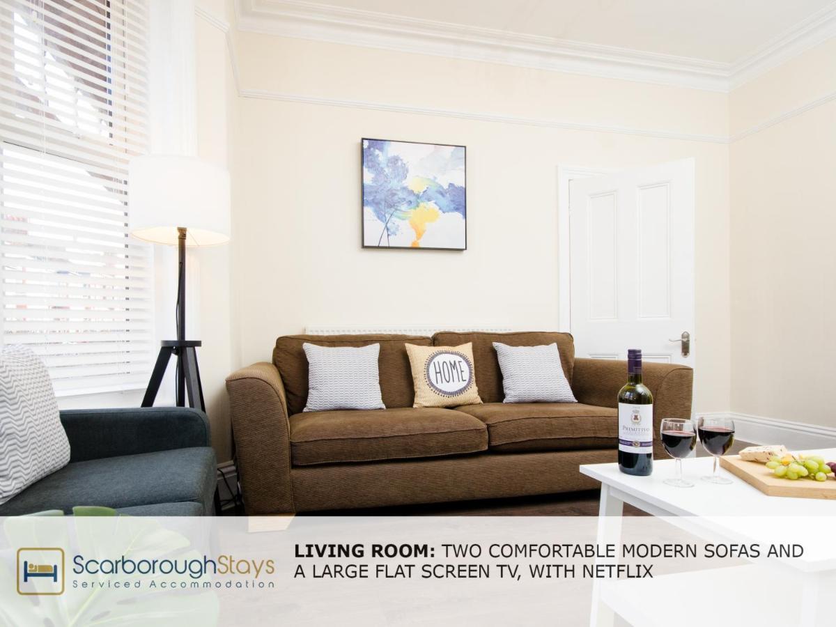 Scarborough Stays - Victorian Townhouse - 5 Bedrooms - Sleeps 9 Exteriör bild
