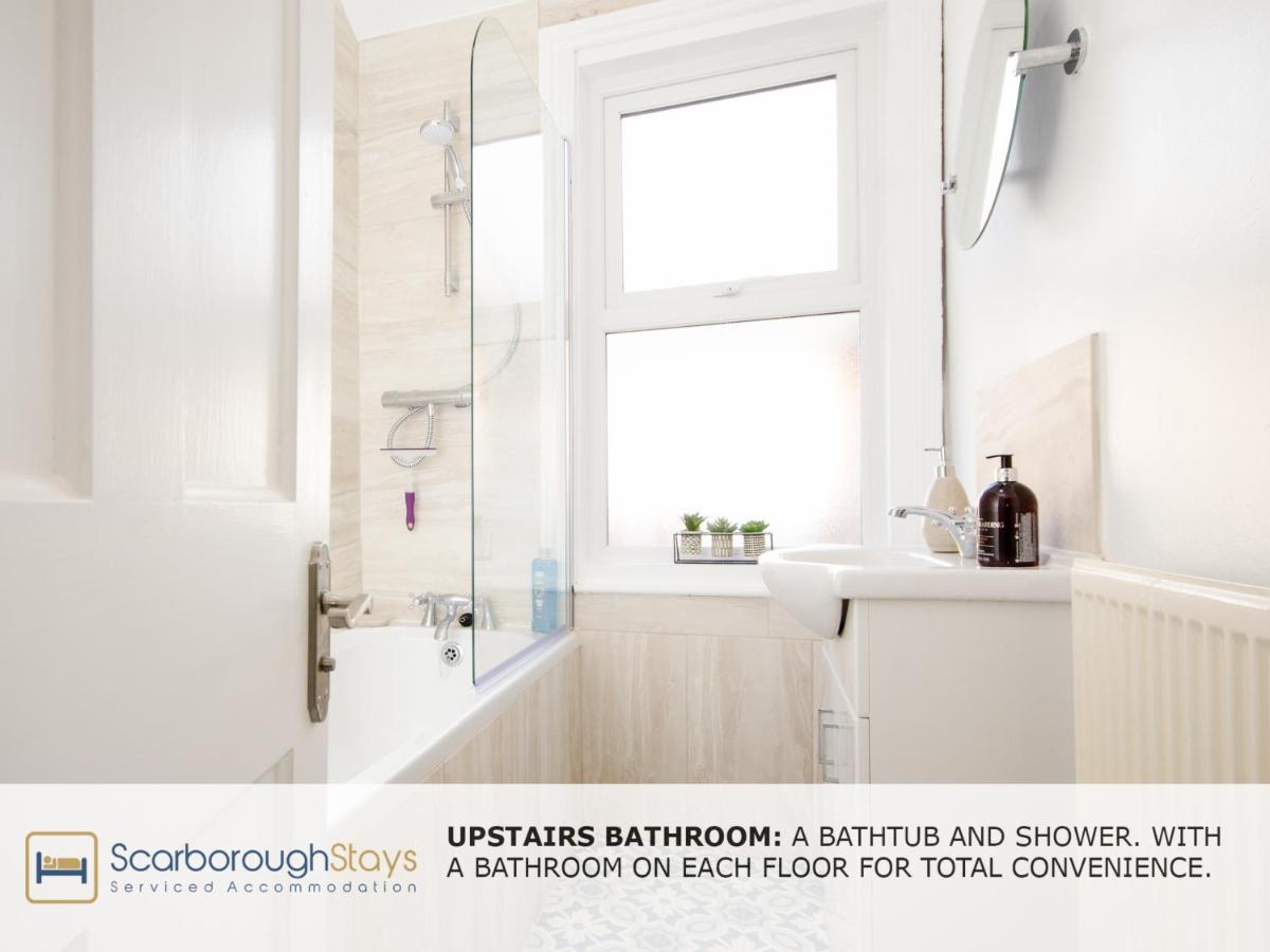 Scarborough Stays - Victorian Townhouse - 5 Bedrooms - Sleeps 9 Exteriör bild