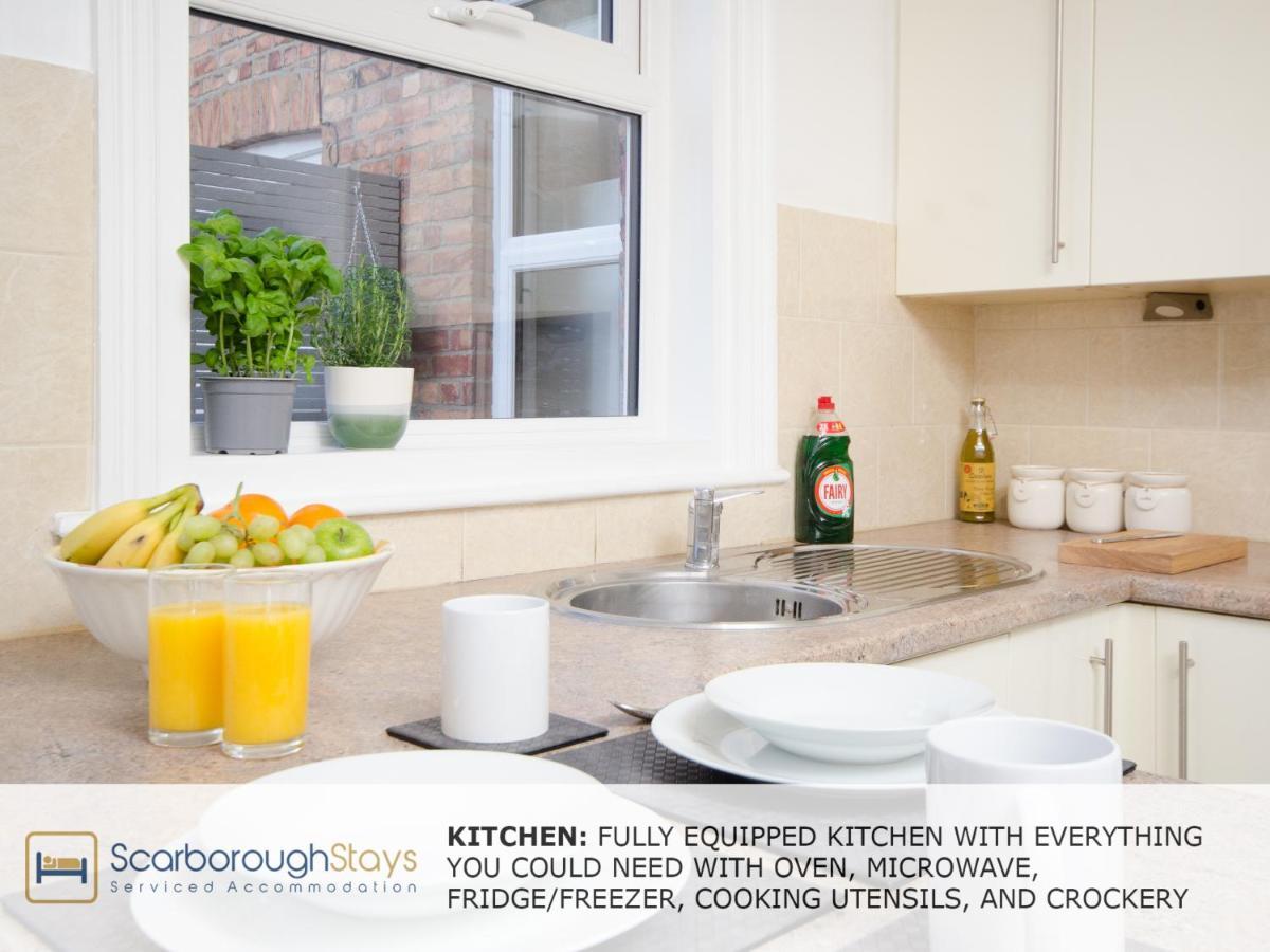 Scarborough Stays - Victorian Townhouse - 5 Bedrooms - Sleeps 9 Exteriör bild