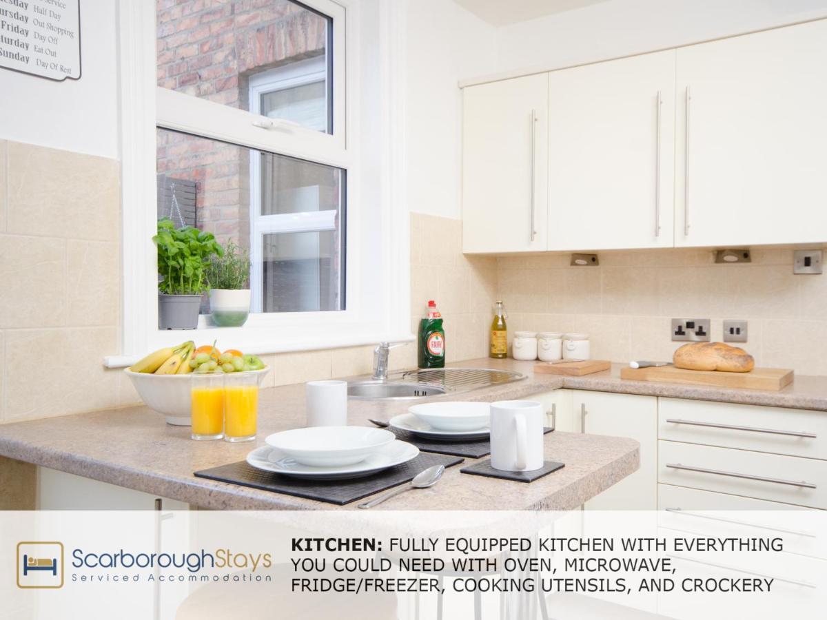 Scarborough Stays - Victorian Townhouse - 5 Bedrooms - Sleeps 9 Exteriör bild
