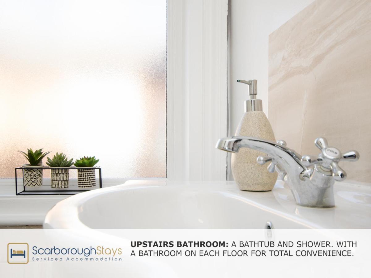 Scarborough Stays - Victorian Townhouse - 5 Bedrooms - Sleeps 9 Exteriör bild