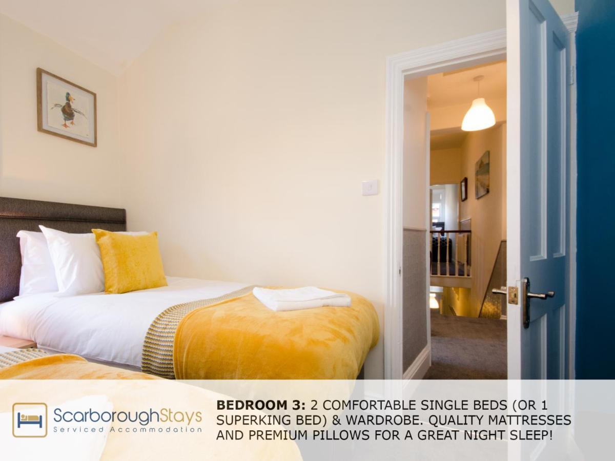 Scarborough Stays - Victorian Townhouse - 5 Bedrooms - Sleeps 9 Exteriör bild