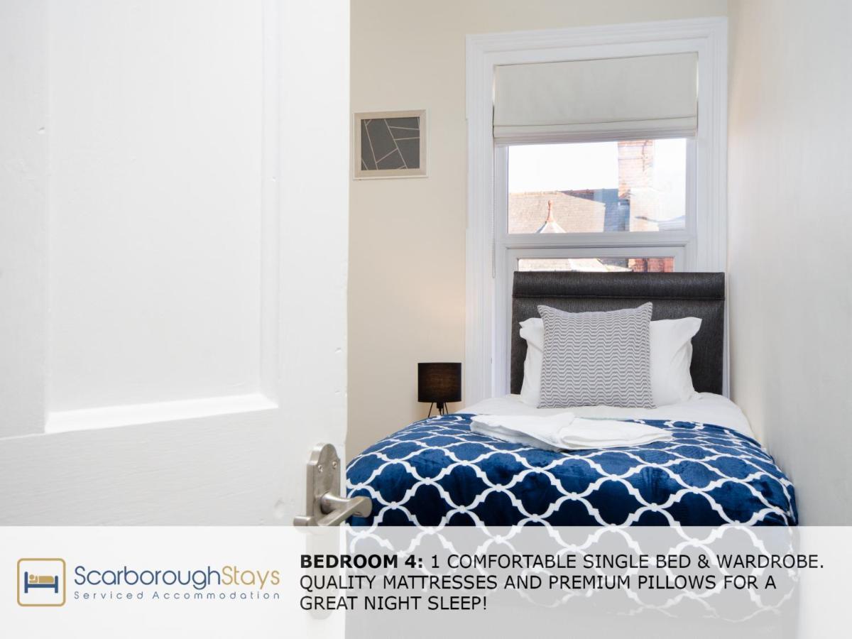 Scarborough Stays - Victorian Townhouse - 5 Bedrooms - Sleeps 9 Exteriör bild