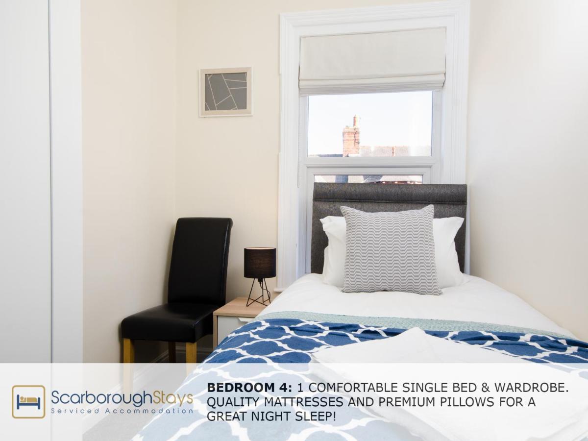 Scarborough Stays - Victorian Townhouse - 5 Bedrooms - Sleeps 9 Exteriör bild