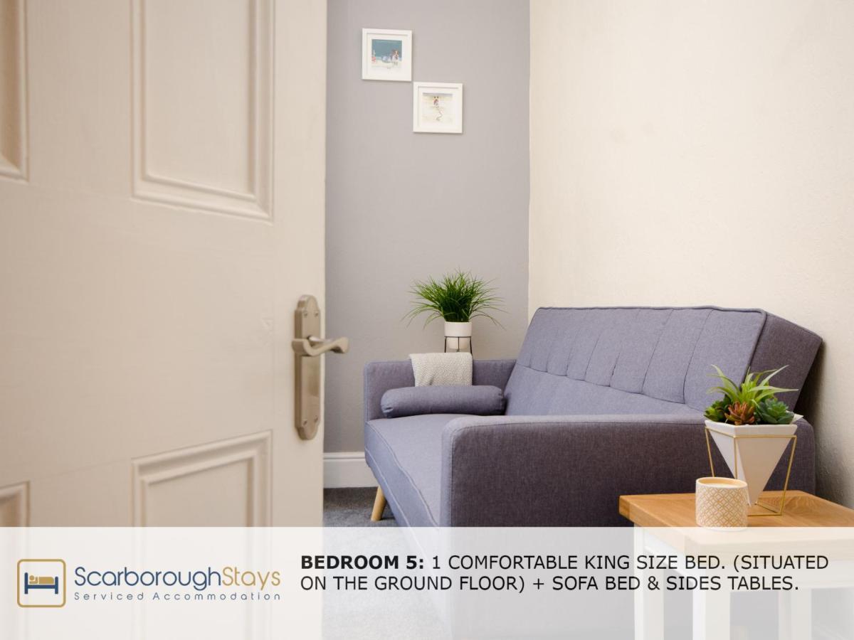 Scarborough Stays - Victorian Townhouse - 5 Bedrooms - Sleeps 9 Exteriör bild